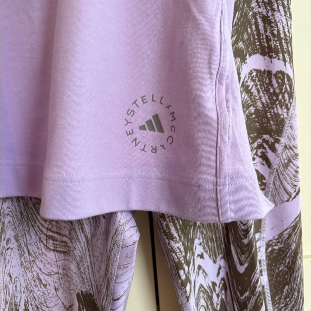 Adidas by Stella McCartney Purple and Black SET